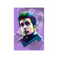 Bob Dylan Pop Art WPAP (Print Only)