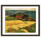 Paul Gauguin / 'Seaside Harvest', 1890, Oil on canvas, 92 × 73 cm. thumbnail