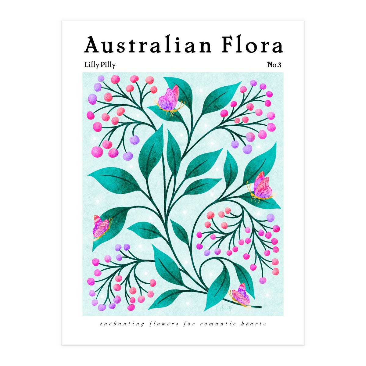 Australian Flora: Lilly Pilly (Print Only)