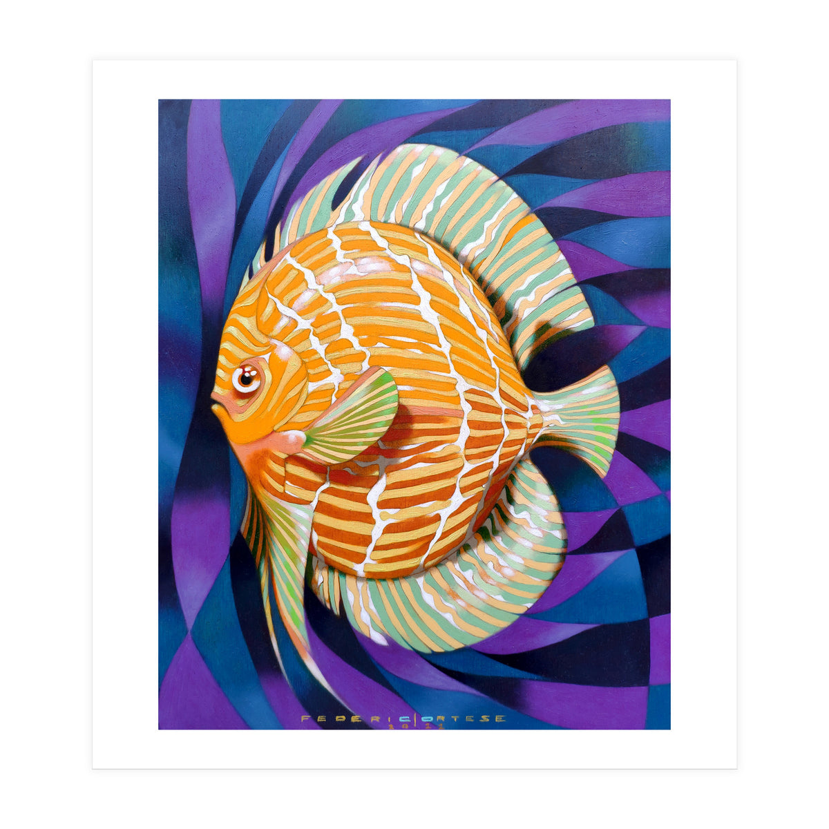 Yellow fish (Print Only)