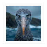 Majestic Albatross Facing Camera Over Ocean (Print Only) thumbnail