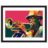 Jazz Trumpet Musician Pop Art Wpap thumbnail