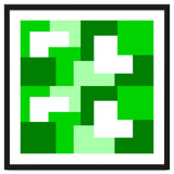 Green Abstract Square Tiles thumbnail