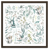 Eucalyptus Leaves Botanical Pattern thumbnail