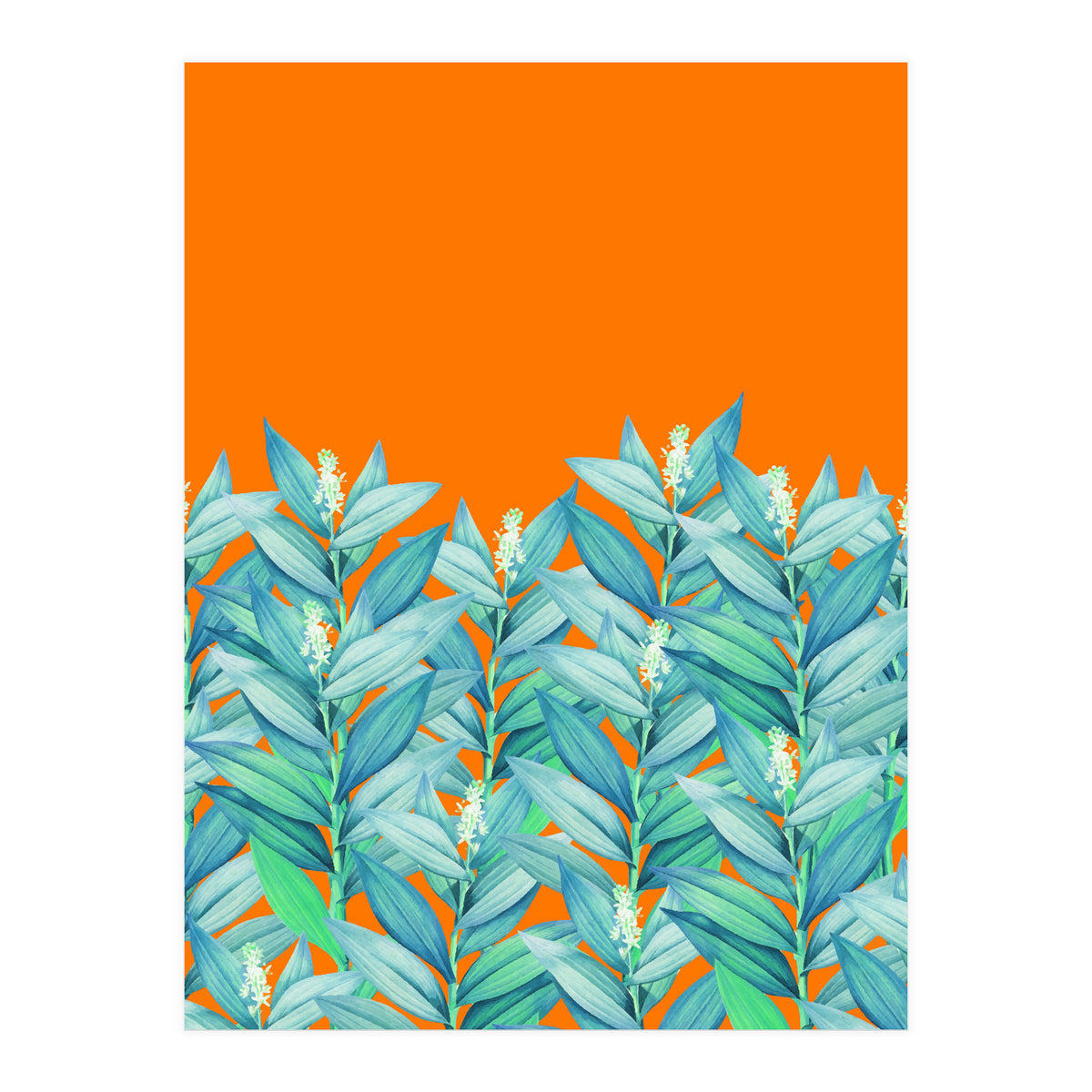 Nevertheless #Botanical Watercolor Illustration + Digital Art (Print Only)