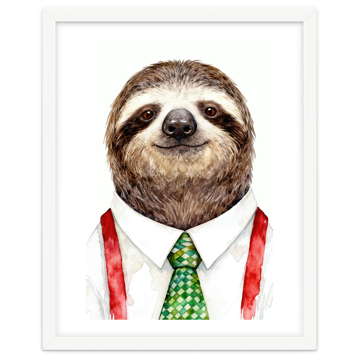 Sloth in the office Attire