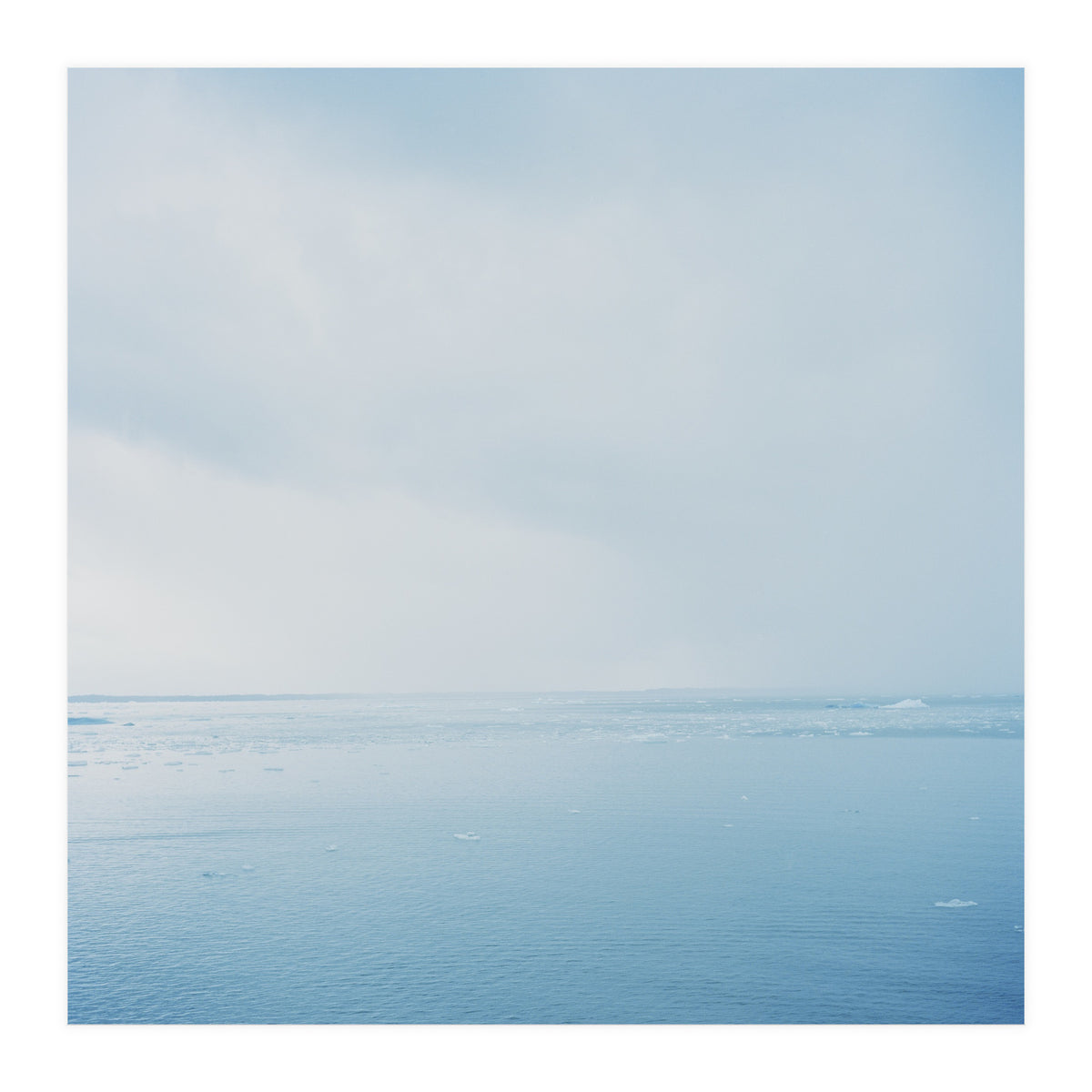 time passing by - Glacier (Print Only)