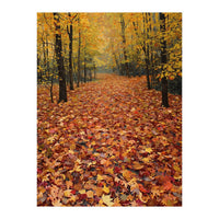 Ethereal Autumn Forest Path (Print Only)