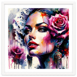 Rose Mantilla Flamenco Portrait thumbnail