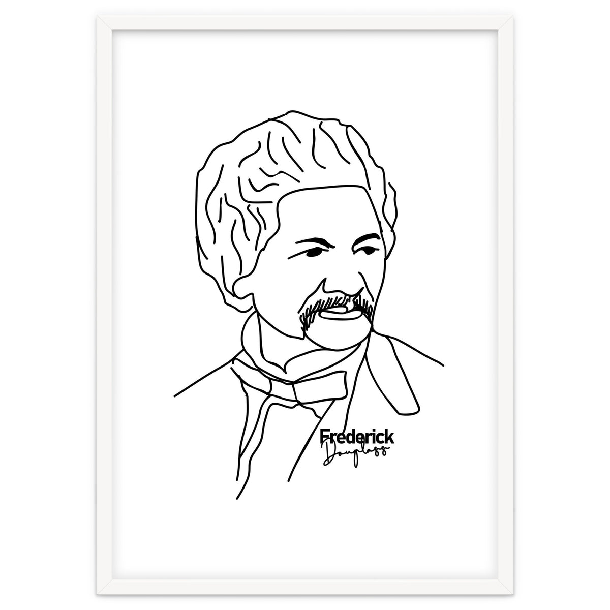 Frederick Douglass Illustration