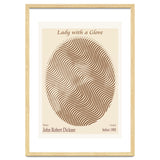 Lady With A Glove – John Robert Dicksee (before 1905) thumbnail