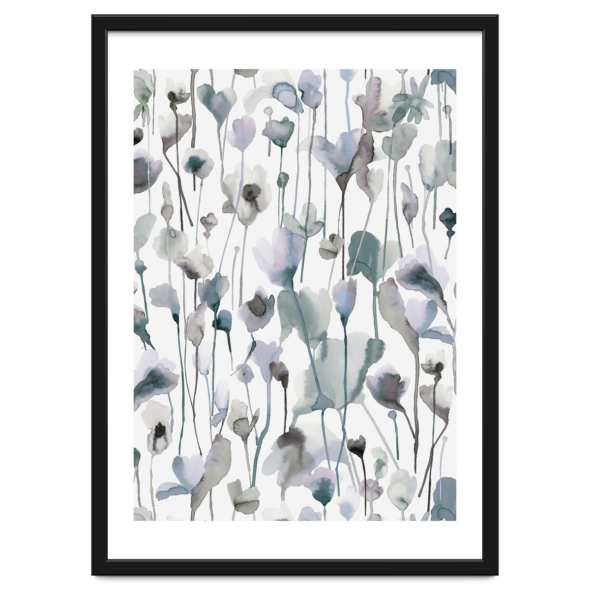 Watercolour Cozy Wild Flowers