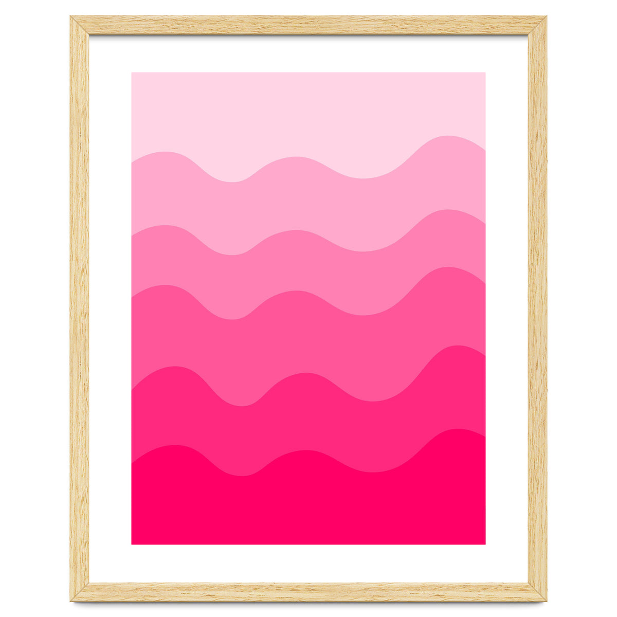 Pink gradient design