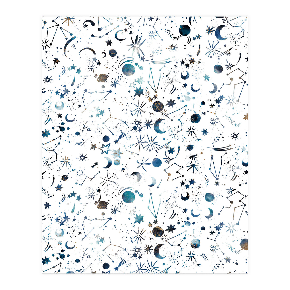 Astrology Space Planets Constellation (Print Only)