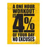 A one hour workout (Print Only) thumbnail