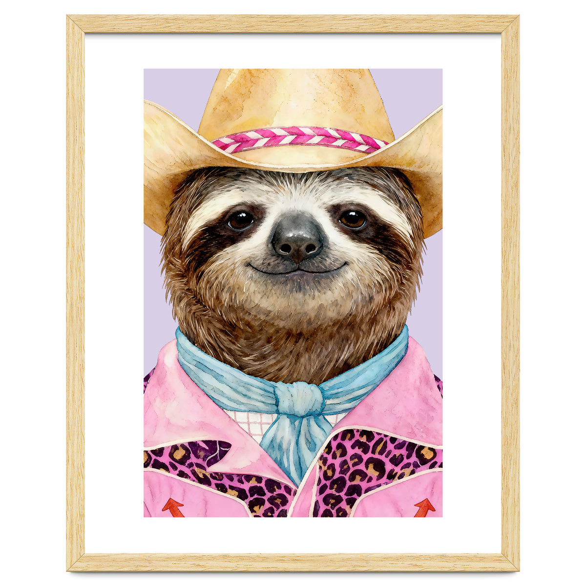 Sloth Wild Cowboy fashion
