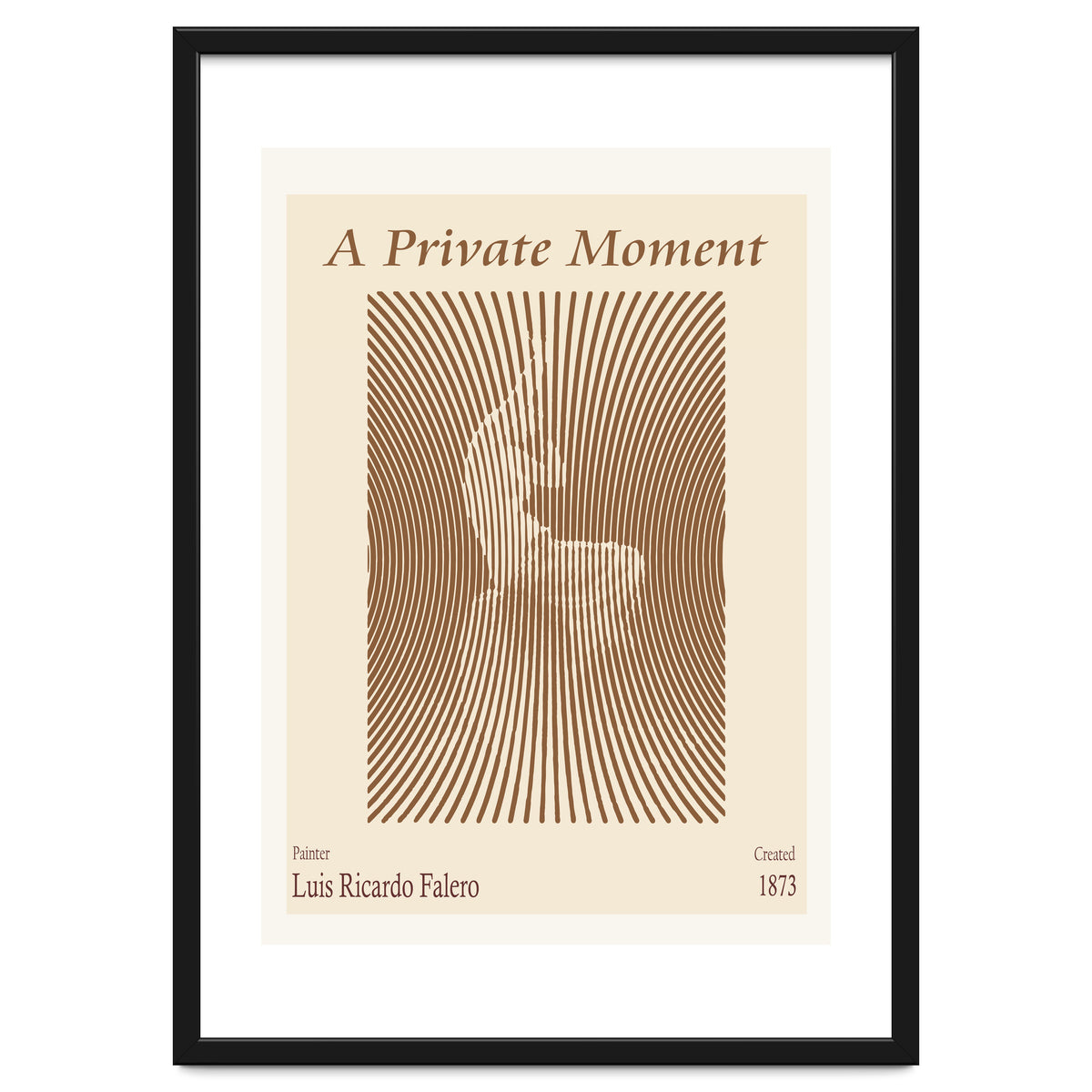 A Private Moment by Luis Ricardo Falero