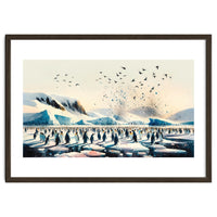 Antarctic Expanse Penguins Path