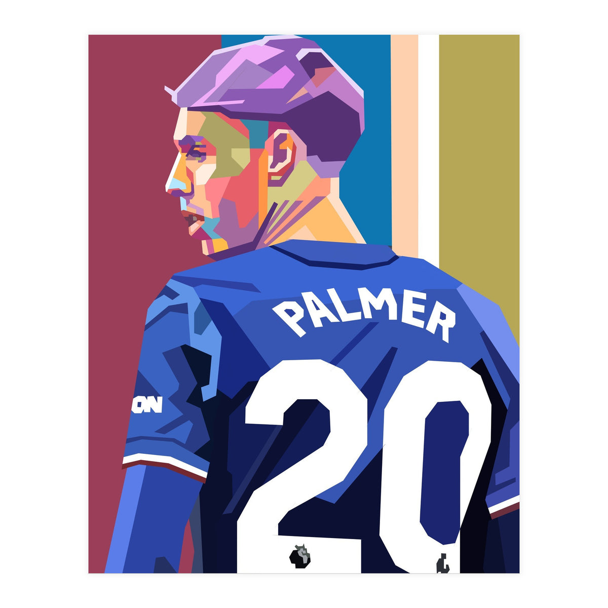 Cole Palmer art (Print Only)
