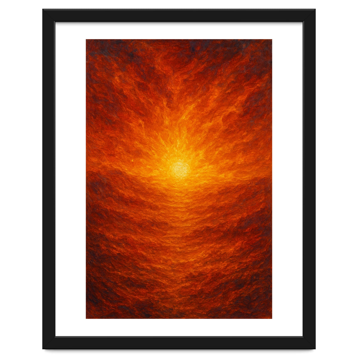 “Flame Within the Horizon” From the collection “Symphony of the Elements”