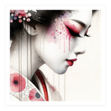 Petal Drift Modern Geisha (Print Only) thumbnail