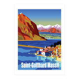 Saint Gotthard Massif, Switzerland (Print Only) thumbnail
