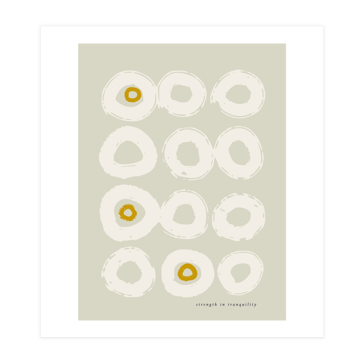 expectant iteration strength in tranquility (Print Only)