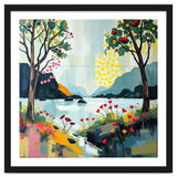 Serene Mountain Lake Landscape thumbnail