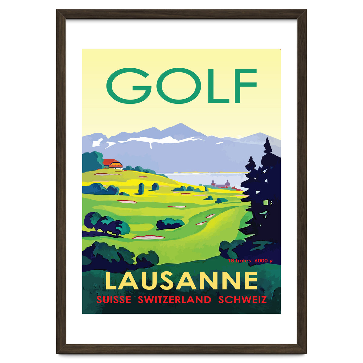 Golf in Lausanne, Switzerland