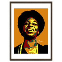 Nina Simone Music Legend in Pop Art