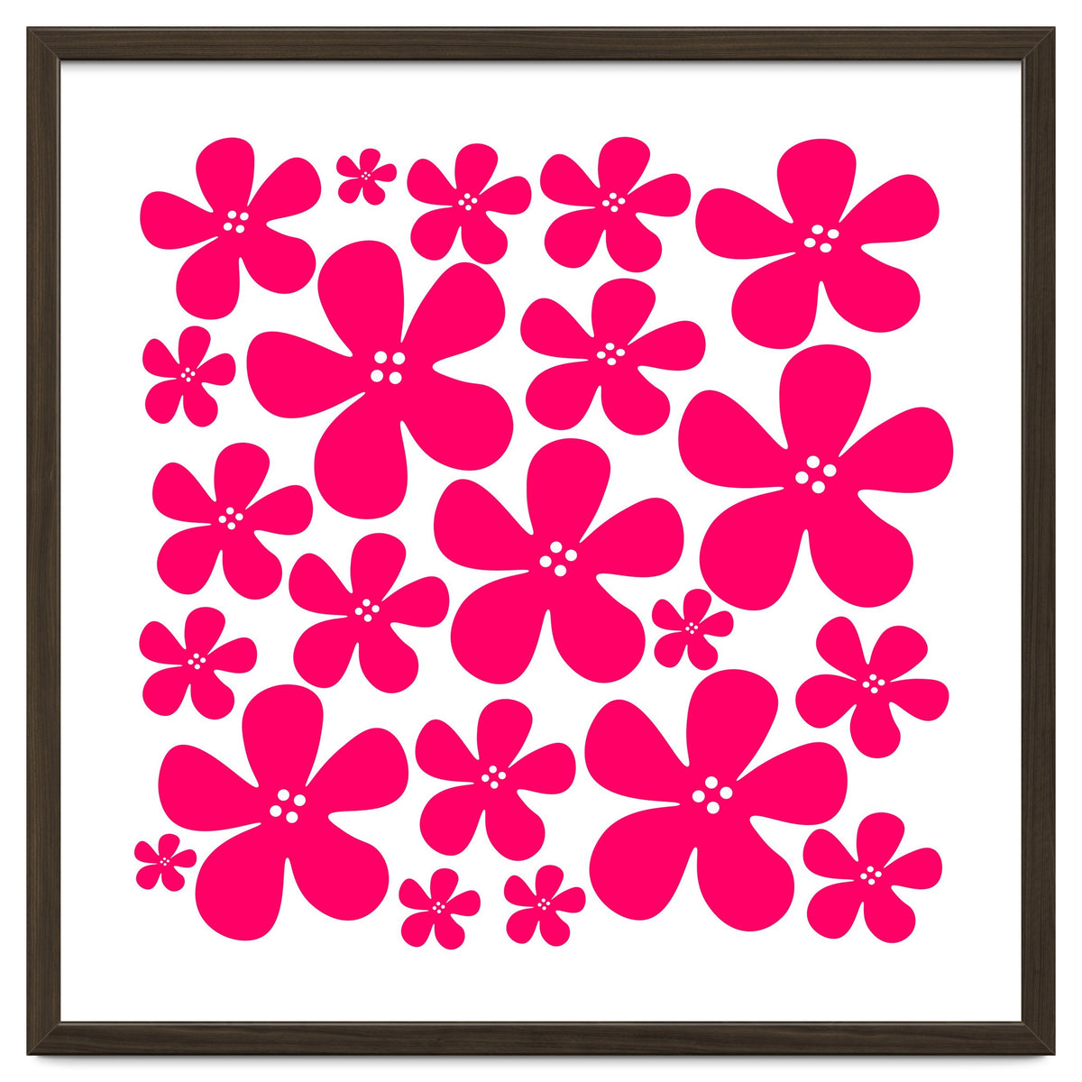 Pink Flowers Pattern