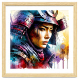 Samurai Asian Warrior Woman Portrait thumbnail