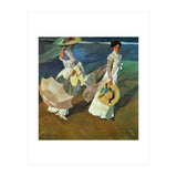 Joaquín Sorolla / 'Walk on the Beach', 1909, Oil on canvas, 205 x 200 cm. (Print Only) thumbnail