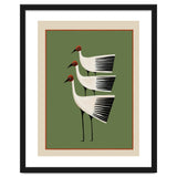 Striped Bird Trio I thumbnail