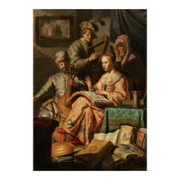 Musical Company – Rembrandt (1626) (Print Only)