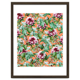 Frosty Florals || #society6 #decor #buyart thumbnail