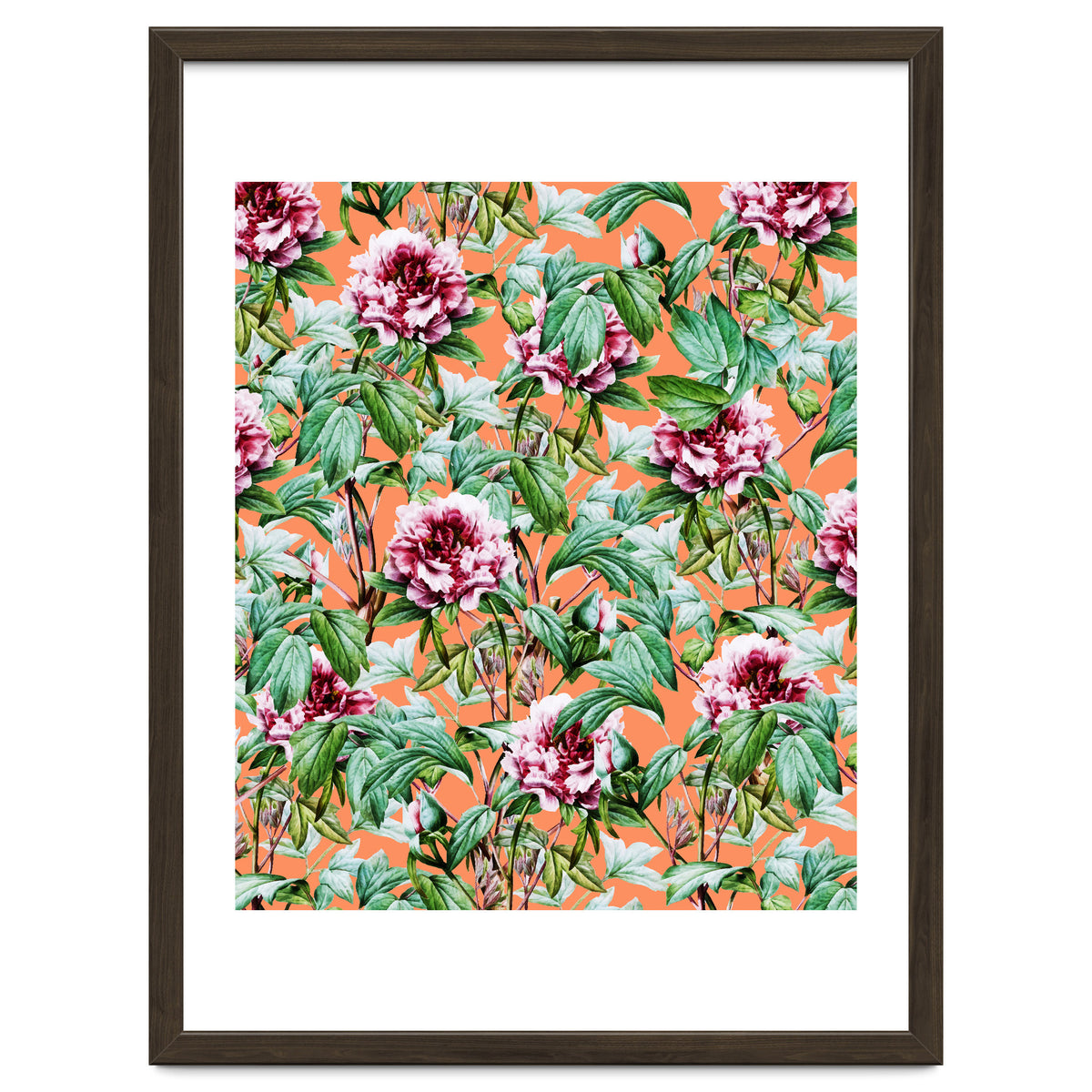 Frosty Florals || #society6 #decor #buyart