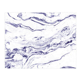Navy Blue Marble #society6 #decor #marble (Print Only) thumbnail
