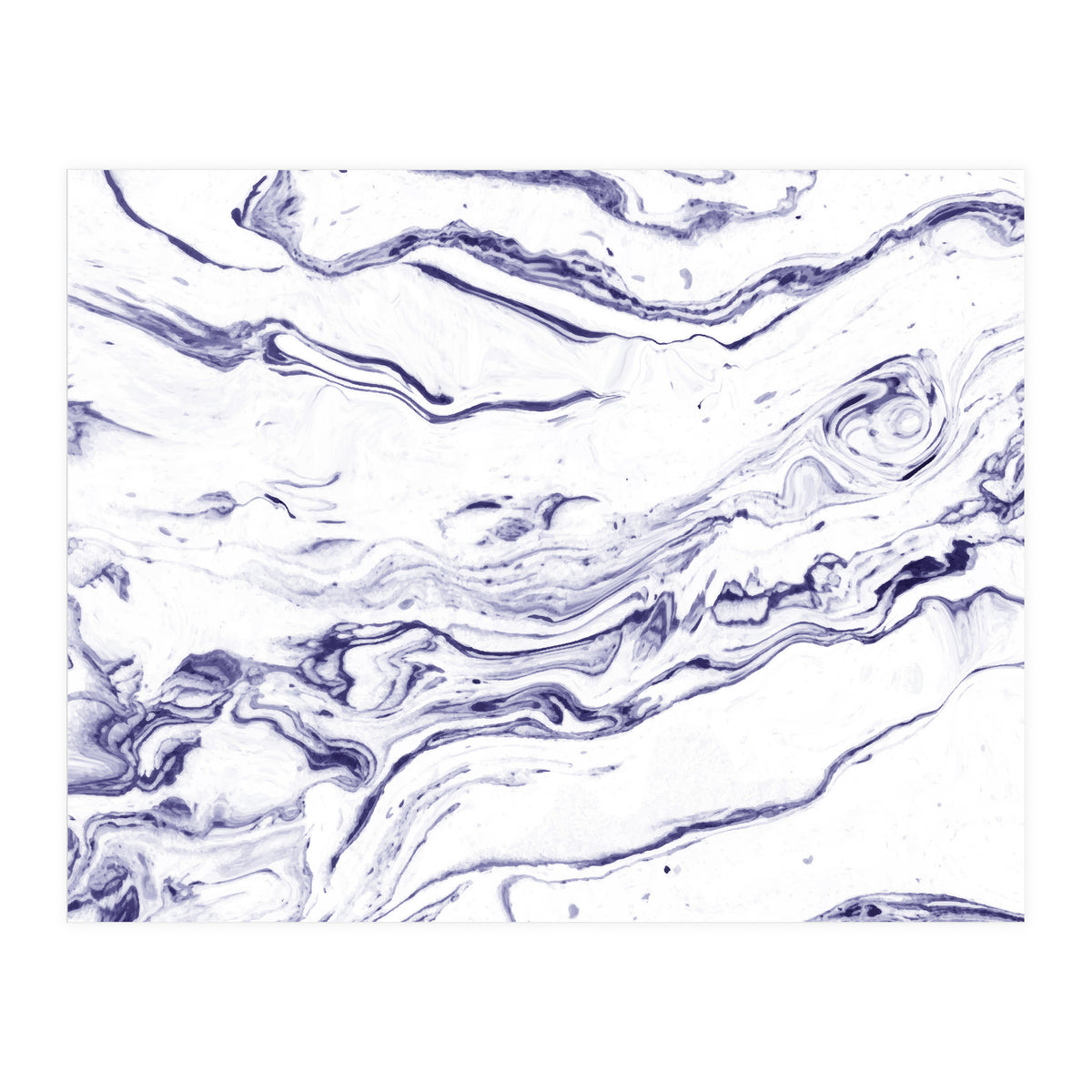 Navy Blue Marble #society6 #decor #marble (Print Only)