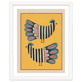 Striped Bird Pair II thumbnail