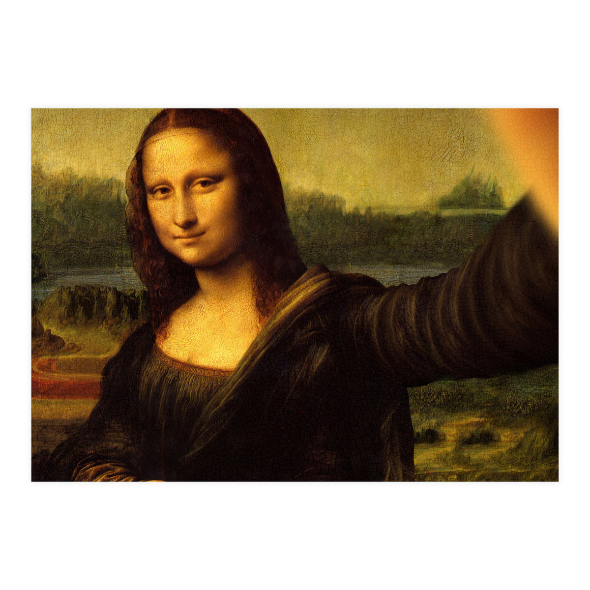 Mona Lisa - Selfie (Print Only)