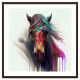 Wild Horse Face Portrait thumbnail