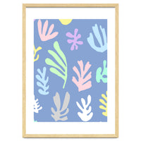 Matisse Colorful Leaves Blue