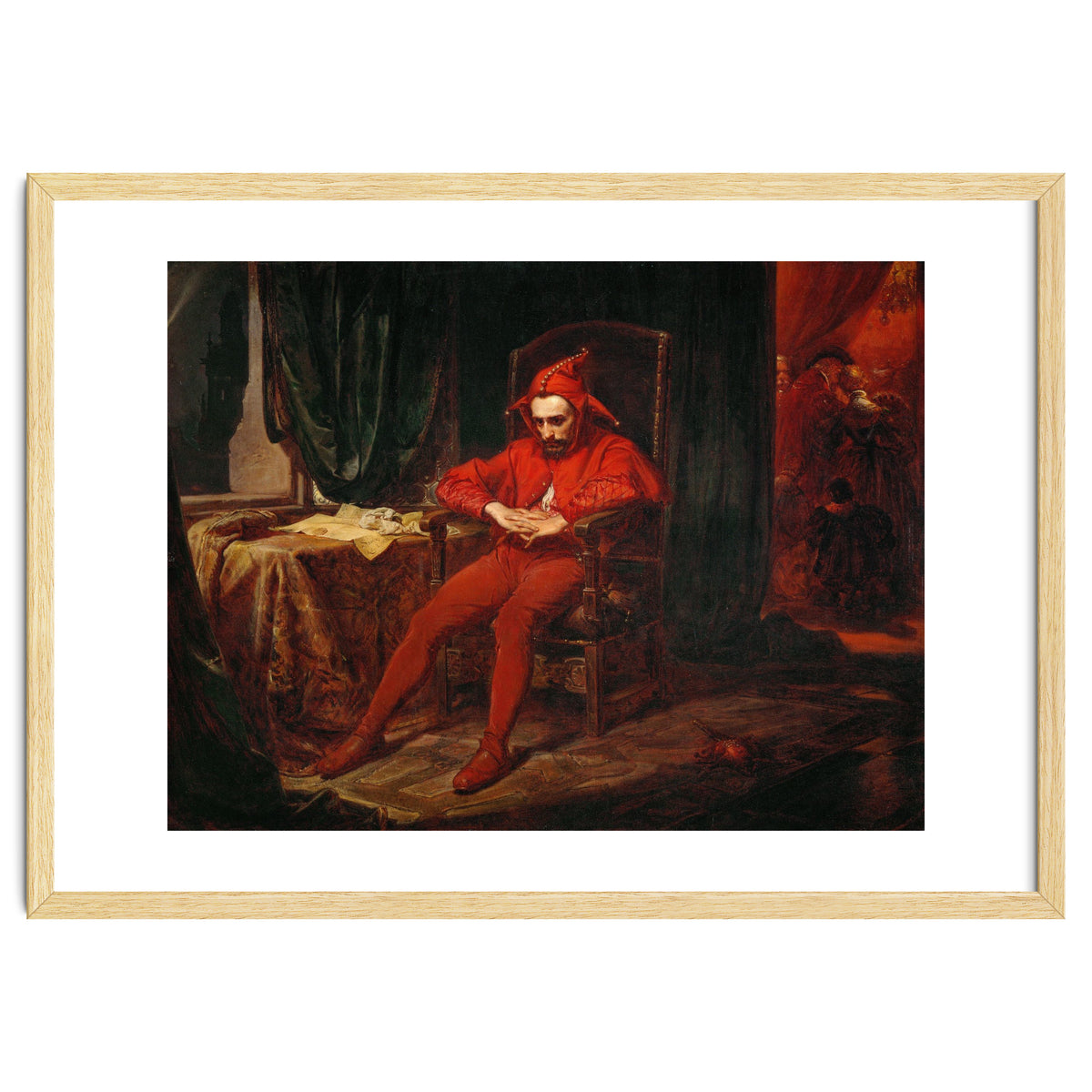 The court jester Stanczyk receives news of the loss of Smolensk (1514).