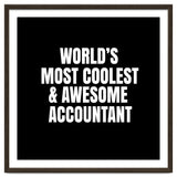 World's most coolest and awesome accountant thumbnail