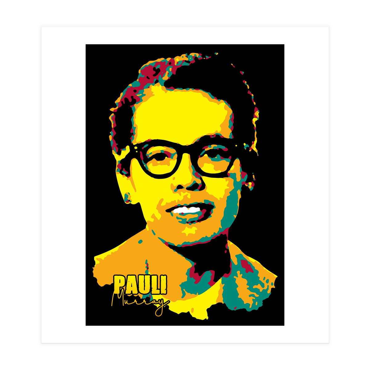 Pauli Murray American Civil Rights Activist (Print Only)