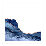 Navy & Rose Gold Agate Texture 19 (Print Only) thumbnail