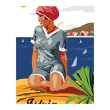 Istria, Swimmer on the Beach (Print Only) thumbnail