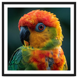 Sun Conure Parrot Close Up Eye thumbnail
