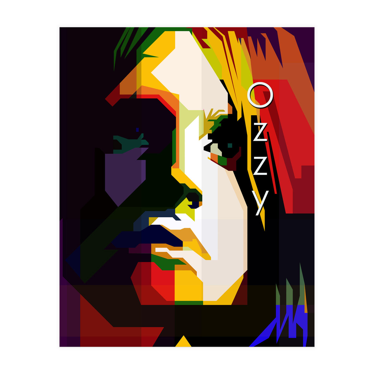 Ozzy Osbourne Classic Rock WPAP (Print Only)